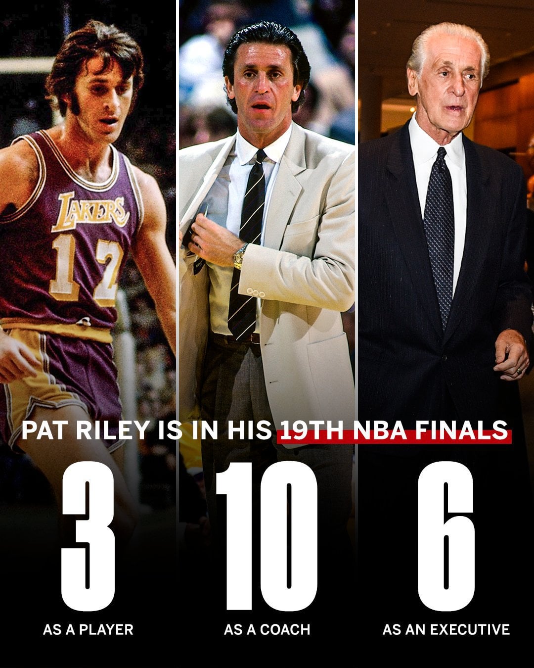 SportsCenter] ヒートの躍進により、パット・ライリーはリーグ史上NBA